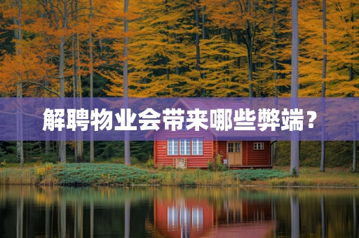 解聘物业会带来哪些弊端？