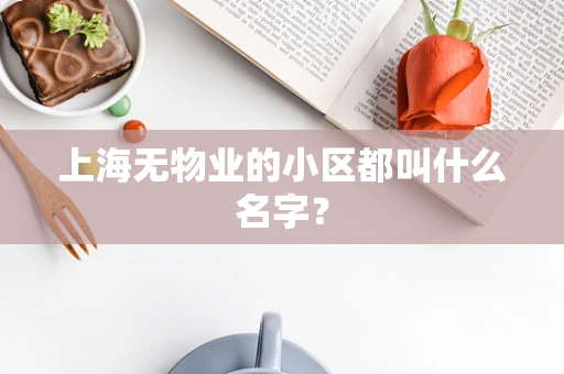 上海无物业的小区都叫什么名字？