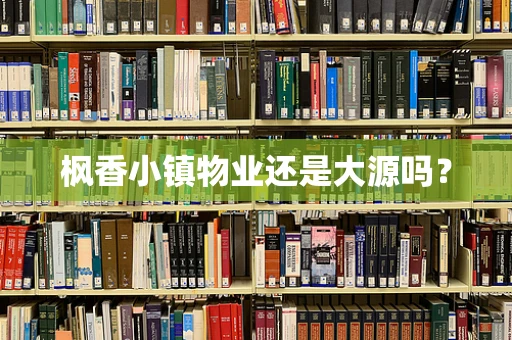 枫香小镇物业还是大源吗？