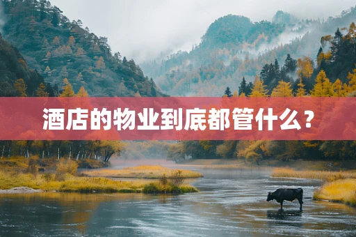 酒店的物业到底都管什么？
