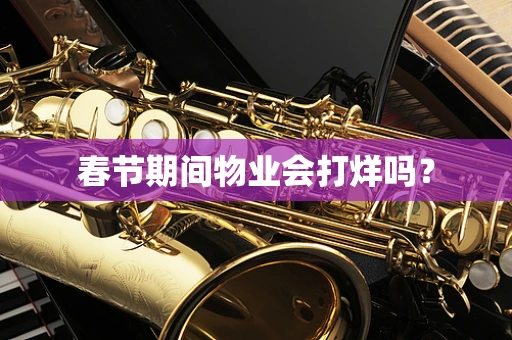 春节期间物业会打烊吗？
