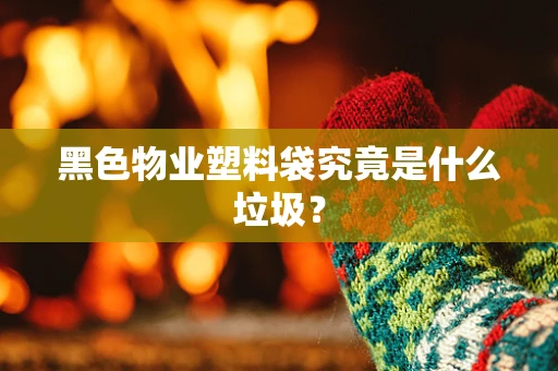 黑色物业塑料袋究竟是什么垃圾？
