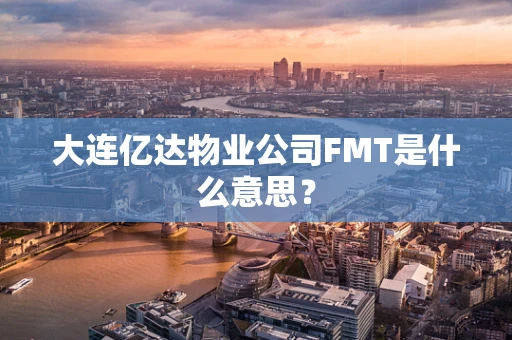 大连亿达物业公司FMT是什么意思？