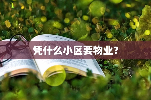 凭什么小区要物业？