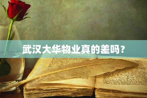 武汉大华物业真的差吗？