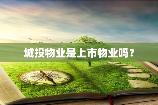 城投物业是上市物业吗？