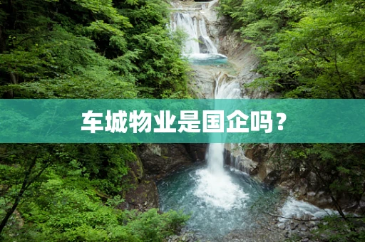 车城物业是国企吗？