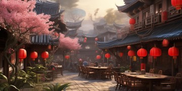 中国还有配备食堂的物业吗？