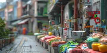 物业区域内为什么不能摆地摊呢？